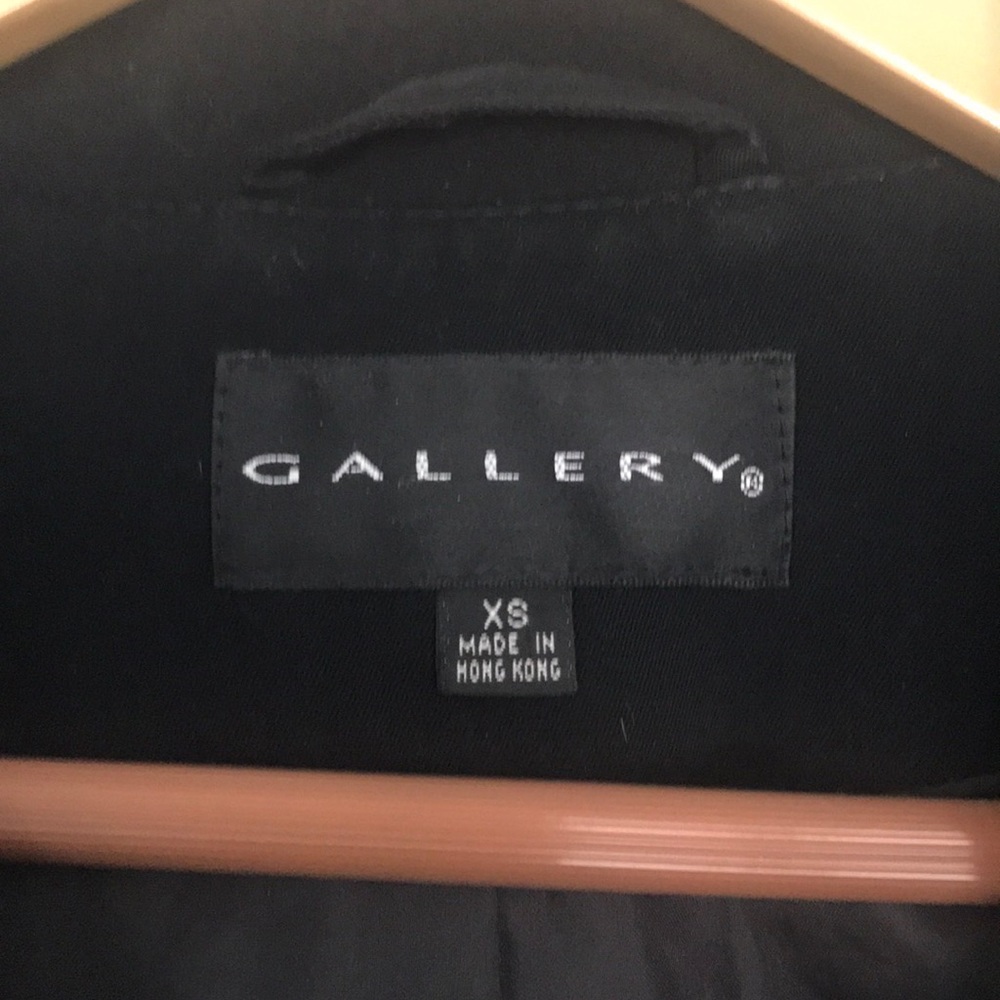 Gallery black double breasted coat - Picture 2 of 5